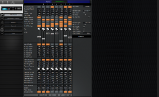 Click to display the Roland M-DC1 Dance Performance Editor