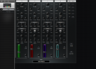 Click to display the Roland MC-101 Patch Editor