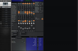 Click to display the Roland MC-505 Performance Editor