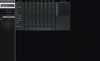 Click to display the Roland R-8M Feel Patch Editor