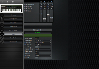 Click to display the Roland S-50 Function Editor