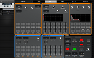 Click to display the Roland SH-01 Patch - TONE 2 Editor