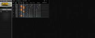 Click to display the Roland Sound Canvas Drums Editor