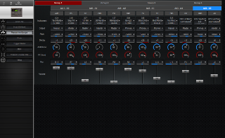 Click to display the Roland TD-10 EX Percussion Groups Editor