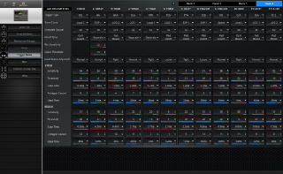 Click to display the Roland TD-10 EX Trigger Banks Editor