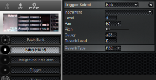 Click to display the Roland TD-5 Patch Editor