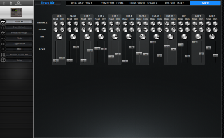 Click to display the Roland TDW-1 Drum Kit - Mixer Editor