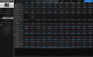 Click to display the Roland TDW-1 Trigger Banks Editor