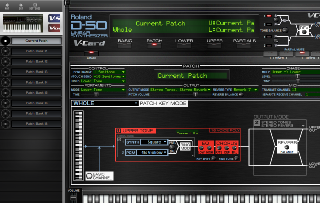 Click to display the Roland VC-1 Current Patch - Lower Mode Editor
