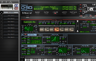 Click to display the Roland VC-1 Current Patch - Upper Mode Editor