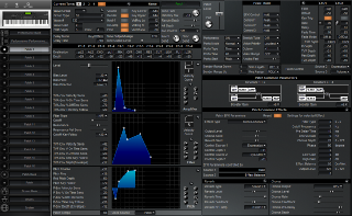 Click to display the Roland XP-80 Patch 1 Editor