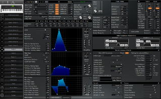 Click to display the Roland XP-80 Patch 8 Editor