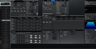 Click to display the Roland XV-3080 Patch 7 Editor