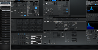 Click to display the Roland XV-88 Patch 1 Editor