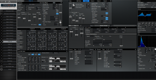 Click to display the Roland XV-88 Patch 10 Editor