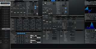 Click to display the Roland XV-88 Patch 12 Editor