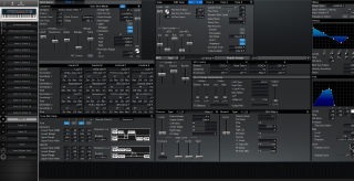 Click to display the Roland XV-88 Patch 14 Editor