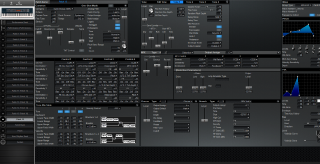 Click to display the Roland XV-88 Patch 16 Editor