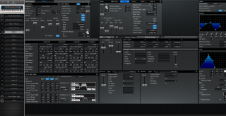 Click to display the Roland XV-88 Patch 3 Editor