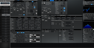 Click to display the Roland XV-88 Patch 4 Editor
