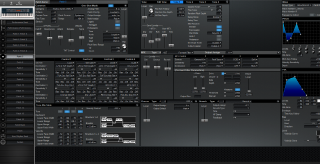 Click to display the Roland XV-88 Patch 5 Editor