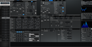 Click to display the Roland XV-88 Patch 6 Editor