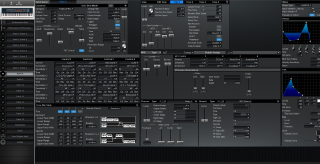 Click to display the Roland XV-88 Patch 8 Editor