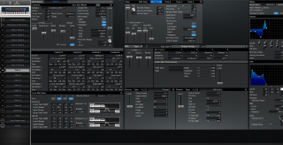 Click to display the Roland XV-88 Patch 9 Editor