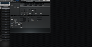Click to display the Roland XV-88 Performance - Effects Mode Editor