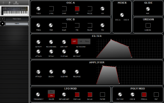 Click to display the Sequential Prophet 600 Patch Editor