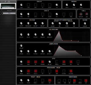 Click to display the Sequential Prophet T8 Patch Editor