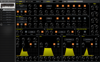 Click to display the Sequential Prophet X Patch - Sound Editor