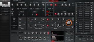 Click to display the Sequential Take 5 Patch - Synth Editor