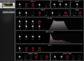 Click to display the Sequential Tauntek Prophet 5 Patch Editor