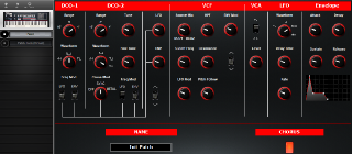 Click to display the Series Circuits JX-3P Patch Editor