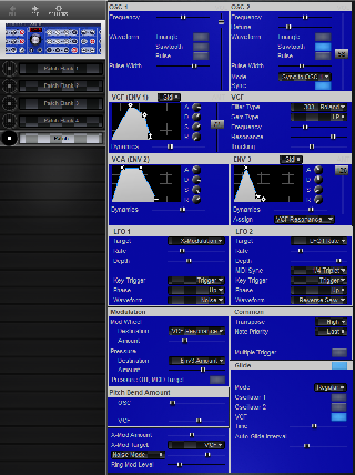 Click to display the Studio Electronics ATC-X Patch Editor