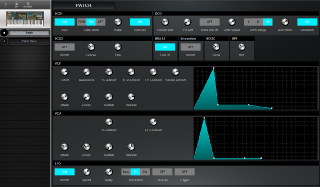 Click to display the TaunTek Kawai SX-240 Patch Editor