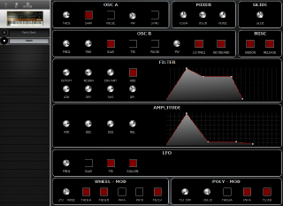 Click to display the TaunTek Prophet 5 Patch Editor