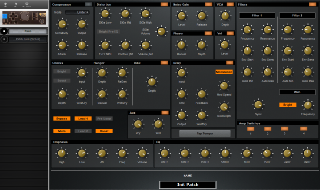 Click to display the Vintage Revolutn PedalPro EX Patch Editor