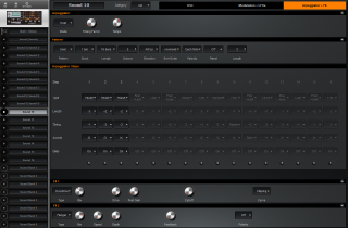 Click to display the Waldorf Blofeld Sound 10 - Apr + FX Editor