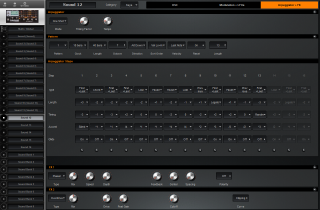 Click to display the Waldorf Blofeld Sound 12 - Apr + FX Editor