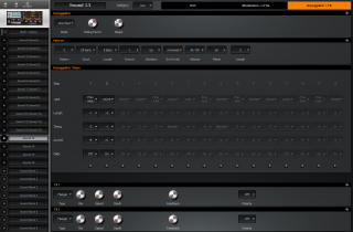 Click to display the Waldorf Blofeld Sound 13 - Apr + FX Editor