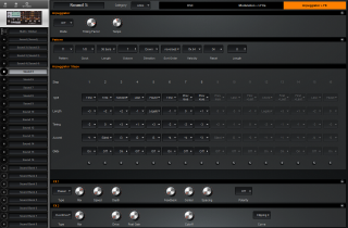 Click to display the Waldorf Blofeld Sound 5 - Apr + FX Editor