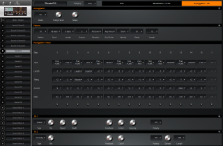Click to display the Waldorf Blofeld Sound 6 - Apr + FX Editor