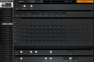 Click to display the Waldorf Blofeld Sound 7 - Apr + FX Editor