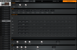 Click to display the Waldorf Blofeld Sound 8 - Apr + FX Editor