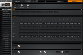 Click to display the Waldorf Blofeld Keyboard Sound - Apr + FX Editor