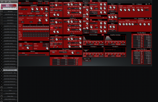 Click to display the Waldorf Q+ Phoenix Sound Mlt 16 Editor