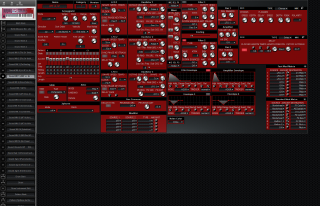 Click to display the Waldorf Q+ Phoenix Sound Mlt 5 Editor