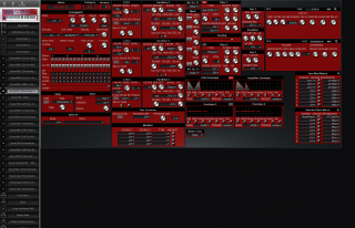Click to display the Waldorf Q+ Phoenix Sound Mlt 6 Editor
